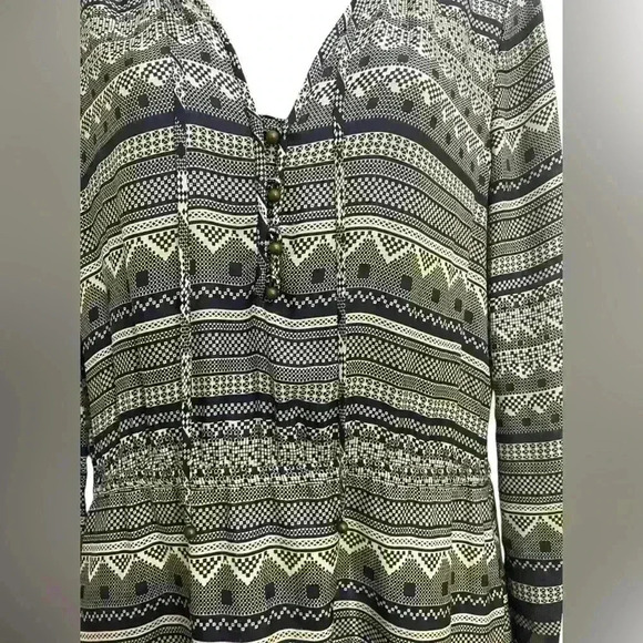 Veronica Beard Silk Mini Dress Size 2 | Boho A-Line Ruffle Dress | 100% Silk - Picture 4 of 6